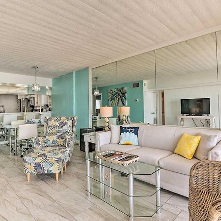 Galveston Oceanfront Condo With Balcony And View! 외부 사진