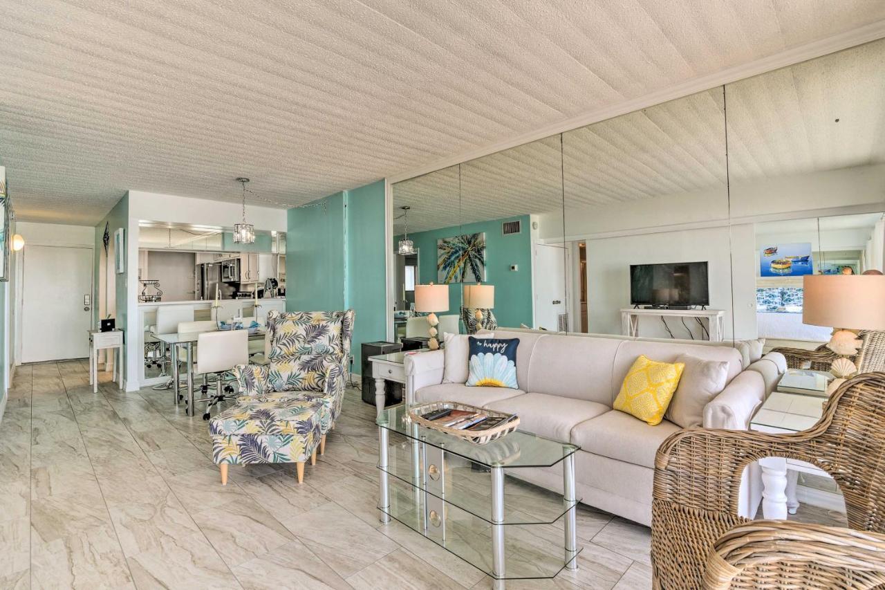 Galveston Oceanfront Condo With Balcony And View! 외부 사진