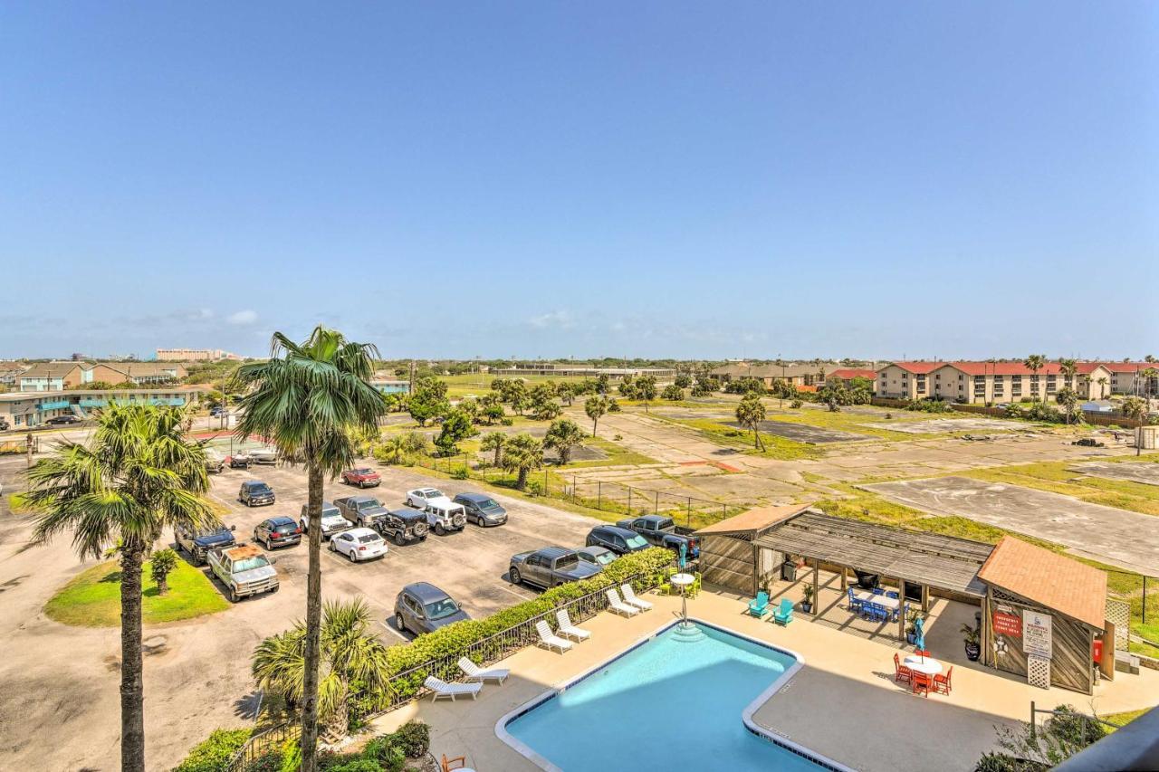 Galveston Oceanfront Condo With Balcony And View! 외부 사진
